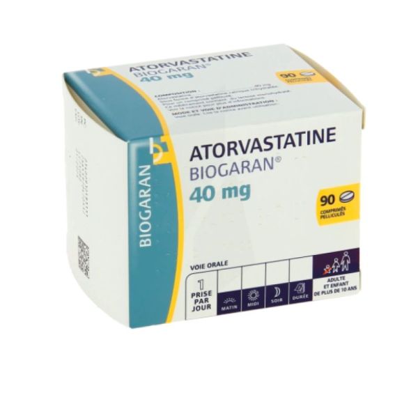 Atorvastatine 40Mg Bgr Cpr 30