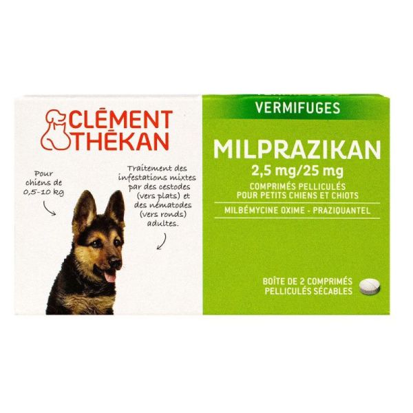 Milprazikan Chiot 2.5 Mg /25 Mg