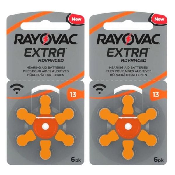 Rayovac Piles Auditives Extra Lot De 2 (Taille 13)