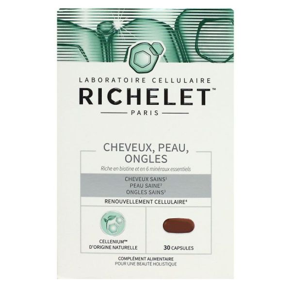 Richelet Cheveux Peau Ongles Cpr 30