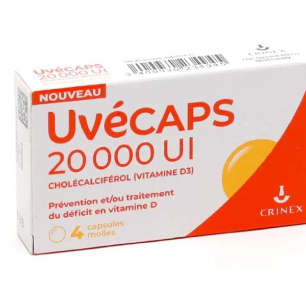 Uvecaps 20 000Ui Capsule Molle 4