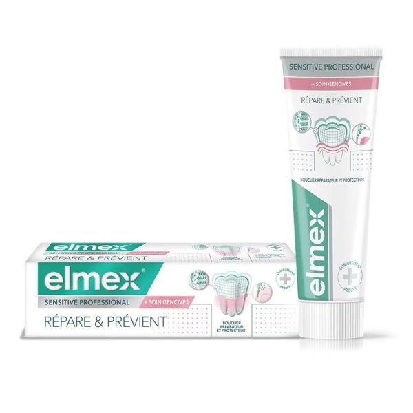 Elmex Dentifrice Sensitive Repare & Previent (75 ml)