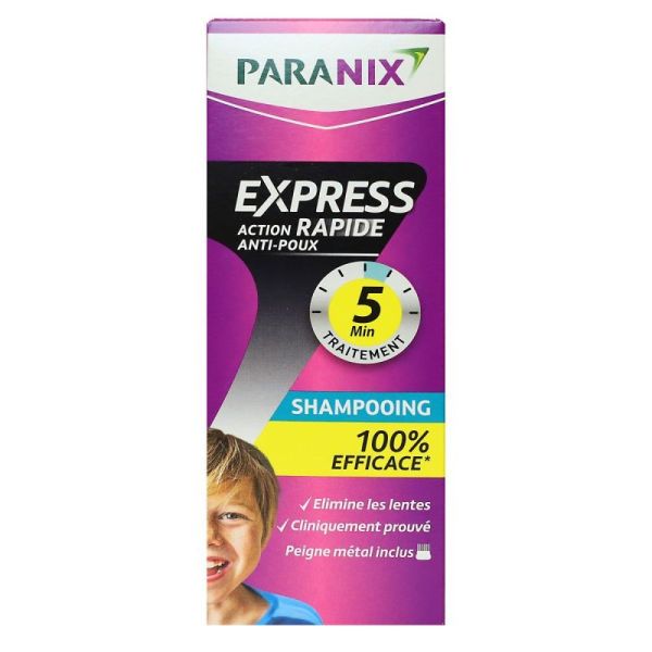 Paranix Express 5 Minutes shampooing anti-poux (200 ml)