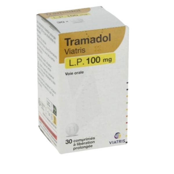 Tramadol Lp 100 mg Viatris, 30 comprimés