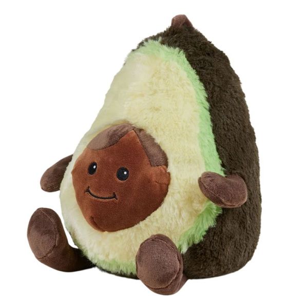 Soframar Warmies Bouillotte Déhoussable Peluche Avocat (x1)