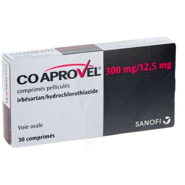 Coaprovel 300Mg/12,5Mg Cpr 30