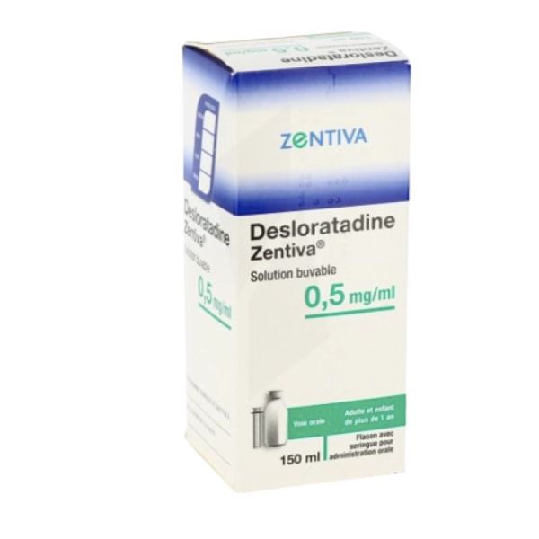 Desloratadine Zentiva solution Buvable Flacon 150 Ml