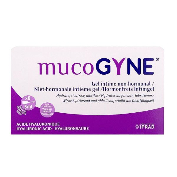 Mucogyne Gel Vag Lubrif Us Intime 8Unid/5Ml