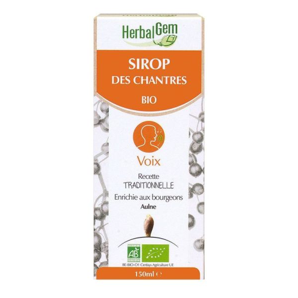 Herbalgem Sirop Des Chantres Bio 150Ml