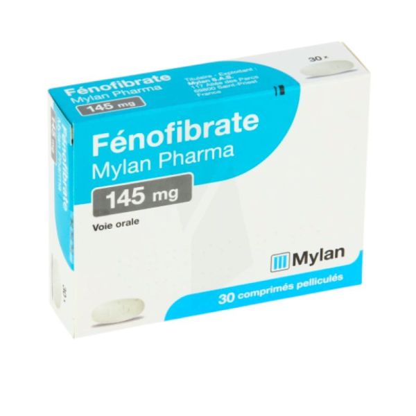 Fenofib Viatris 145Mg Cpr Pell Plq/30