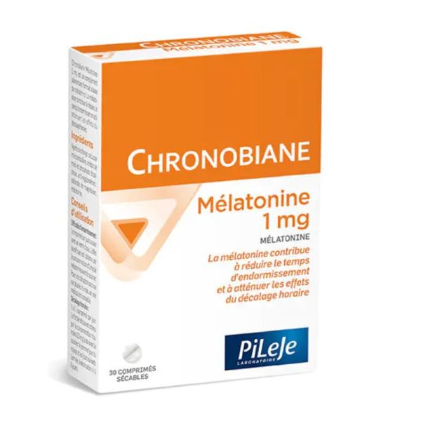 CHRONOBIANE Mélatonine Favorise l'Endormissement & un Sommeil Réparateur