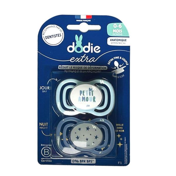 Dodie Sucettes Anatomiques F1 0-6 mois F1 (x2)