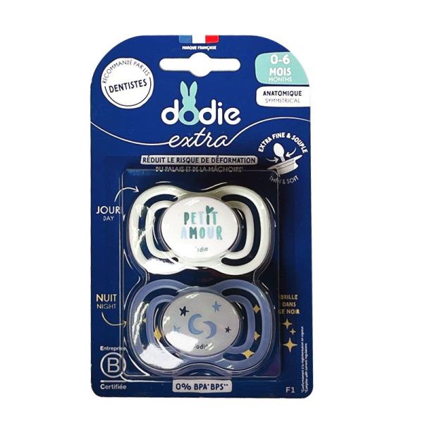 Dodie Sucettes Anatomiques F1 0-6 mois F1 (x2)