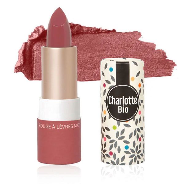 Charlotte Bio Rouge à Lèvres Mat Rouge Rosé (3,5 g)