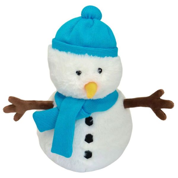 Soframar Warmies Bouillotte Déhoussable Peluche Bonhomme de Neige (x1)