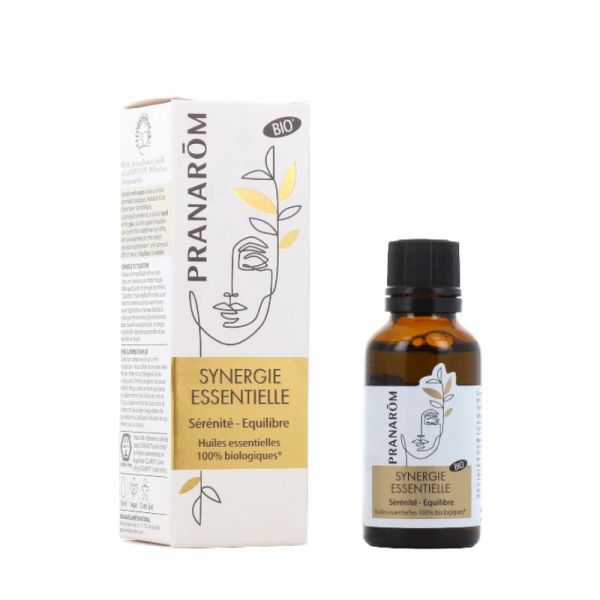 Pranarom Synergie Essentielle Sérénité Equilibre Bio 30Ml