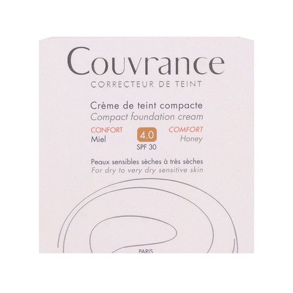 Avene Couvrance Crème de Teint Compacte Confort Miel "4.0" 9,5G