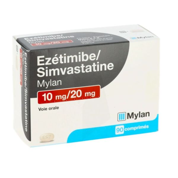 Ezetim/Simva Viatris 10Mg/20Mg Cpr Plq/90X1