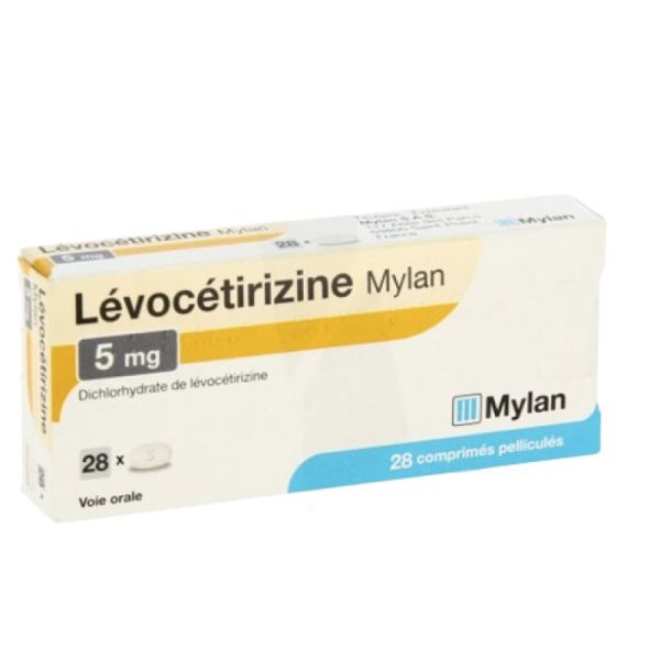 Levocetirizine Viatris 5 Mg comprimé 28