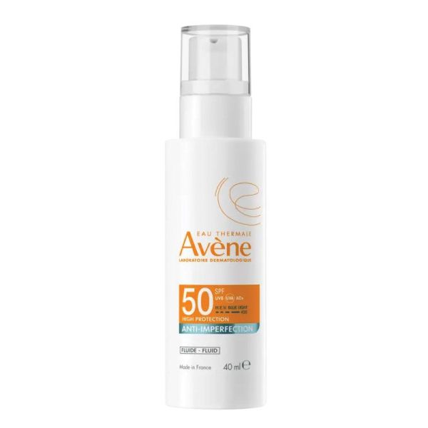 Avène Solaire protection solaire fluide anti-imperfection SPF 50 (40 ml)