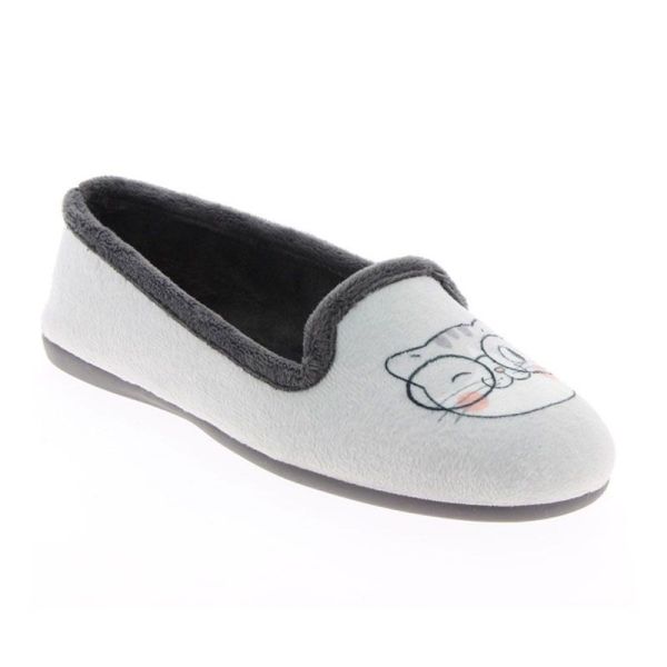 Podowell Chaussons femme Lilou Gris (Taille 38)