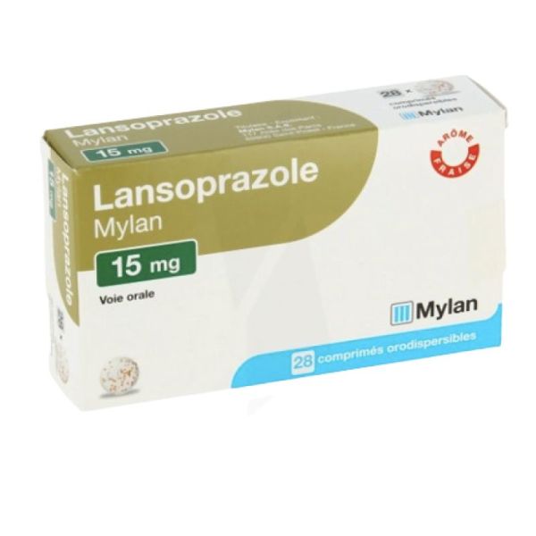 Lansoprazole Viatris 15 Mg Comprimé orodispersible 28