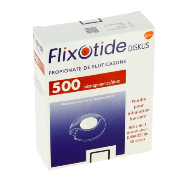 Flixotide 500Mcg Diskus Pdr Inh