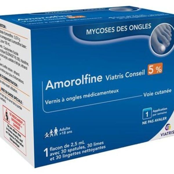 Amorolfine Viatris 5%