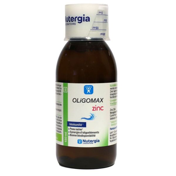 Oligomax Zinc Immunité Solution Buvable 150Ml