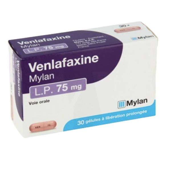 Venlafaxine Viatris Lp 75 mg, 30 gélules