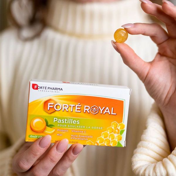 Forté Pharma Forté Royal Pastilles Gorge Citron (24 pastilles)