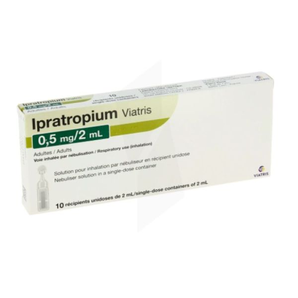 Ipratrop Viatris 0,50Mg/2Ml Sol Ad 10