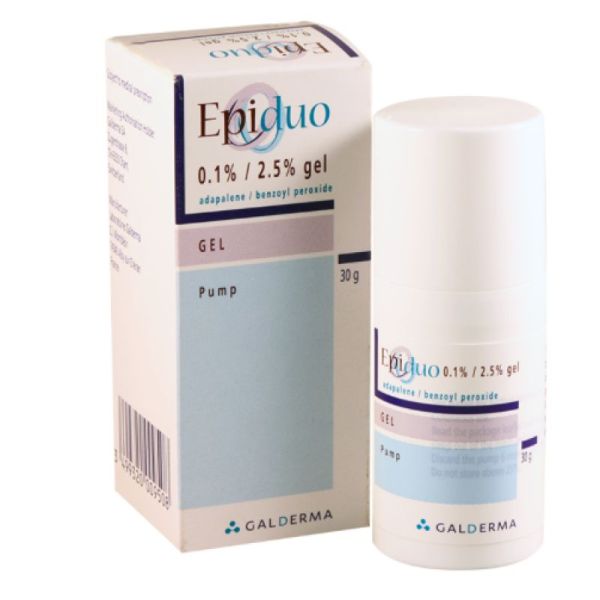 Epiduo 0.1%/2.5% Gel Fl Pomp 30G