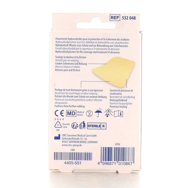 Hartmann Dermaplast Pansements pour  Éraflures 45 x 65 mm (4 pièces)