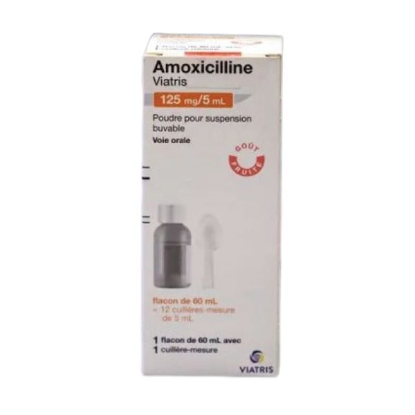 Amoxicilline Viatris 125 Mg/5 Ml Poudre