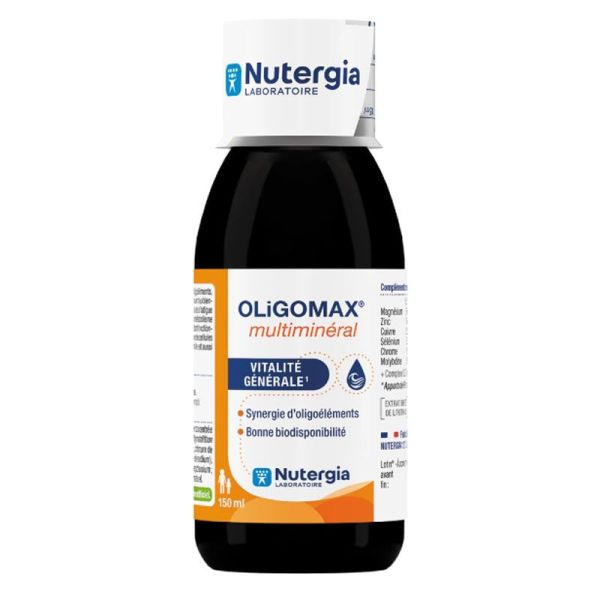 Nutergia Oligomax Multiminéral vitalité générale (150 ml)