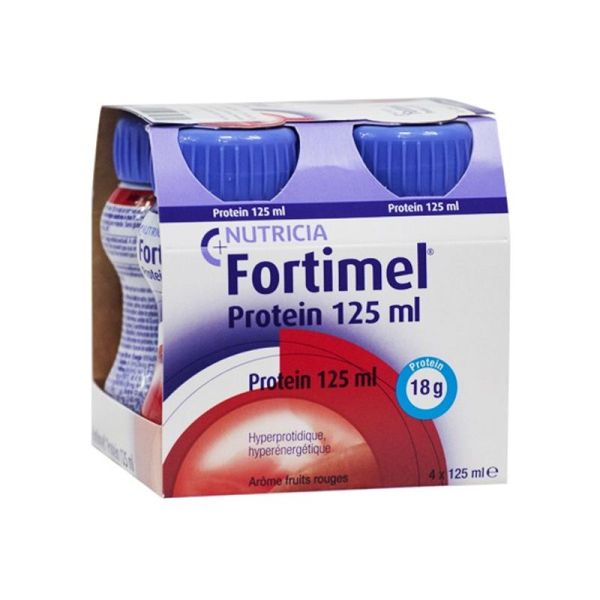 Nutricia Fortimel Protein Fruits Rouges (4 x 125 ml)