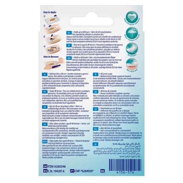 3M Nexcare Max Hold Waterproof pansements imperméables et respirants (x12)