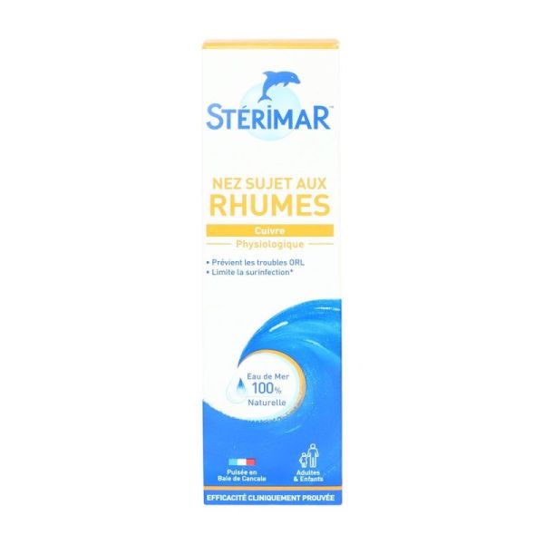 Sterimar Cuivre Solution Nasale Aerosol 100Ml