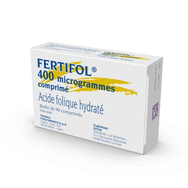 Fertifol 400Μg Cpr Plq/90