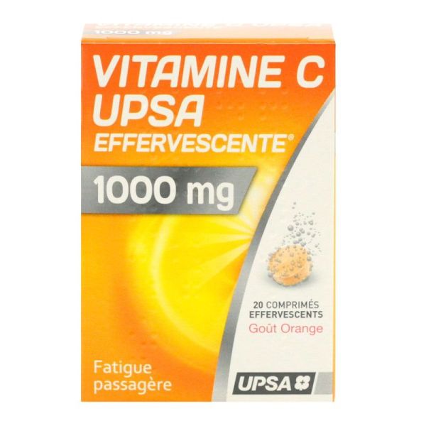 Vit C 1000Mg Upsa Cpr Efferv 20