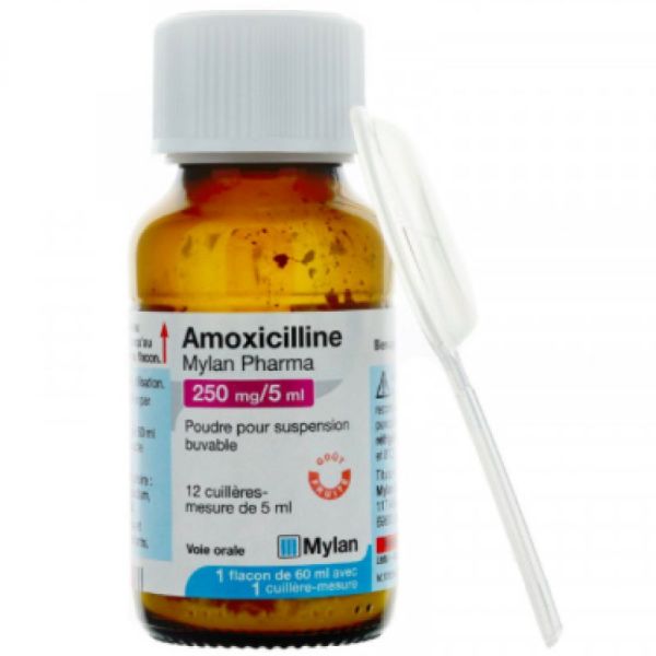 Amoxicilline Viatris 250Mg5Ml Pdr