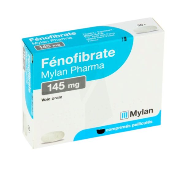 Fenofibrate Viatris 145Mg Cpr Pell Plq/90