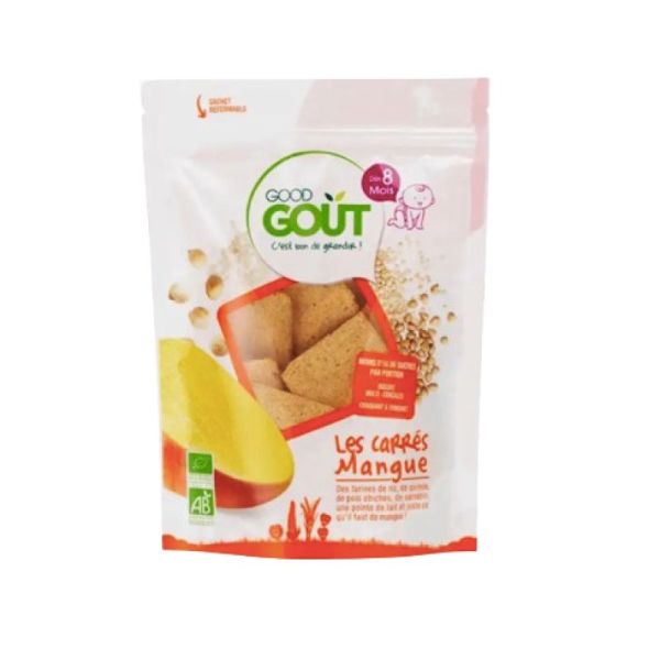 Good Goût Carrés Mangue, 50 g