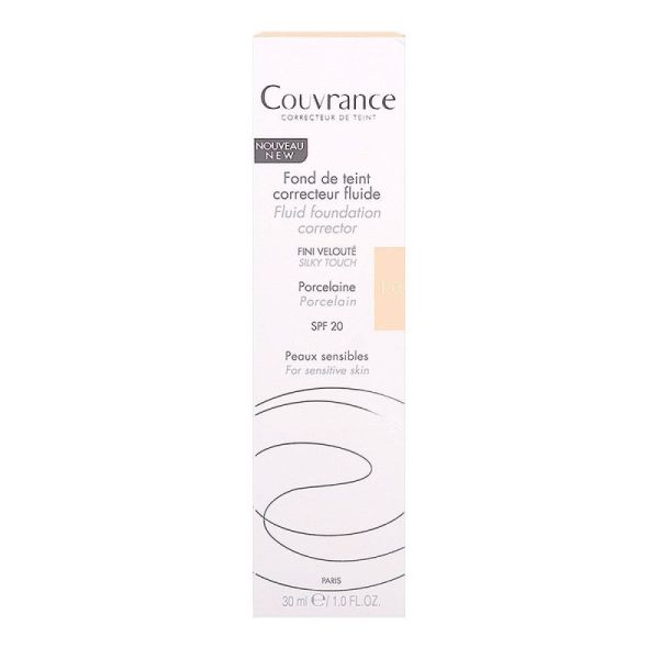 Avene Couvrance Fond de teint correcteur fluide Porcelaine 30Ml