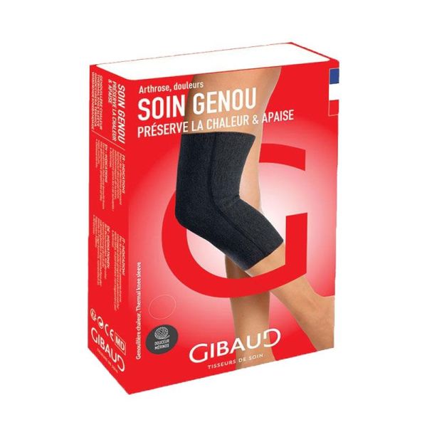 Gibaud Genouillère Chaleur Taille M (36-41 cm)