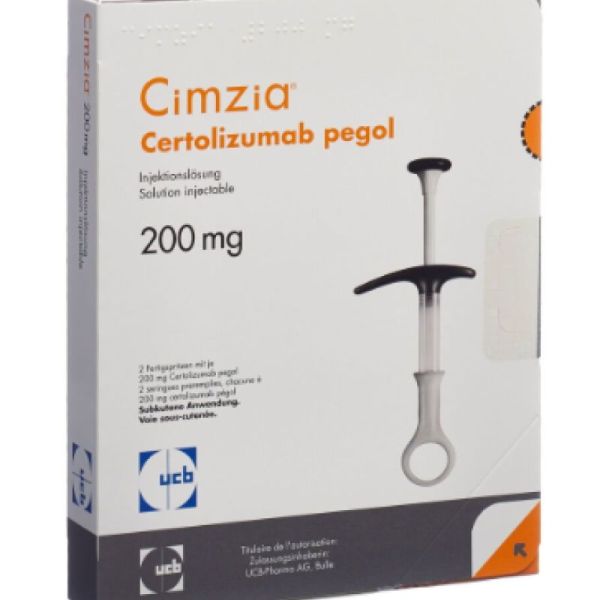 Cimzia 200Mg Sol Inj Ser Bt2