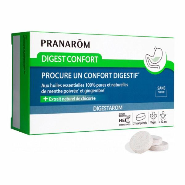 Pranarom Digest Confort (21 comprimés)