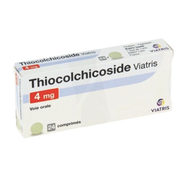 THIOCOLCHICOSIDE VIATRIS 4 mg, 12 comprimés