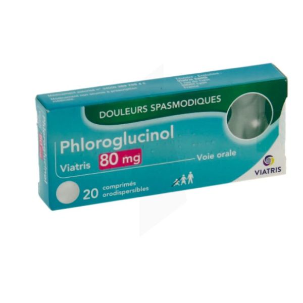 Phloroglucinol 80 Mg Comprimé Orodispersible x20